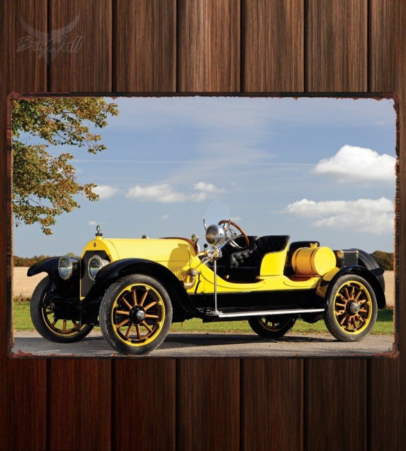 Металлическая табличка Cadillac Model 57 Raceabout Металлическая табличка Cadillac Model 57 Raceabout